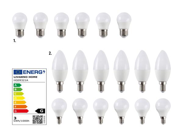 Set di lampadine LED, da 6 (valido solo nella Svizzera tedesca)