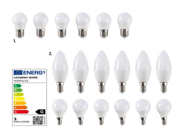 Ampoules LED, set de 6 (action valable uniquement en Suisse alémanique)