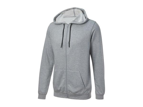 Crivit Men's Zip-Up Hoodie - Grey