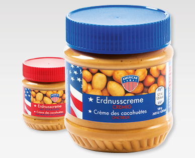 AMERICAN Erdnusscrème
