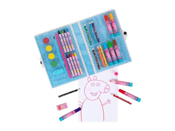 Peppa Pig Mini Colouring Case - 34 Pieces