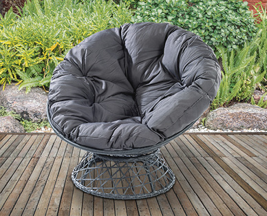 Chaise pivotante en rotin GARDENLINE(R)