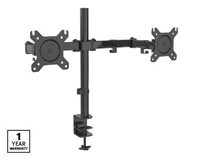 Dual Arm Monitor Mount or Single Arm Gas Spring Monitor Mount