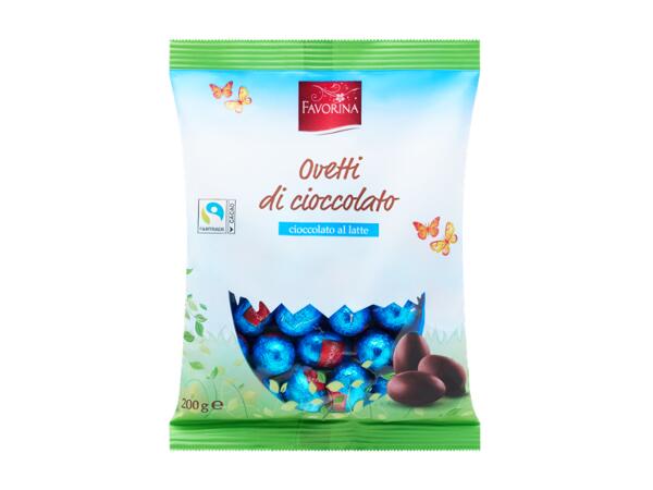 MILK CHOCOLATE EGGS