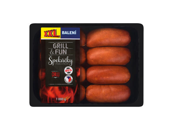 CHILLI ŠPEKÁČKY XXL
