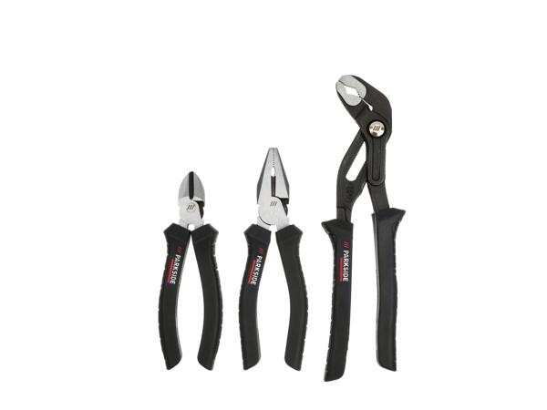 Pliers set, 3 pieces
