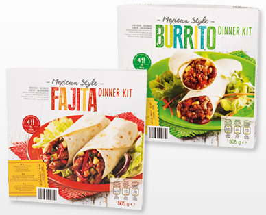 Fajita/Burrito messicani MEXICAN STYLE