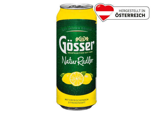 Gösser Natur-Radler Zitrone