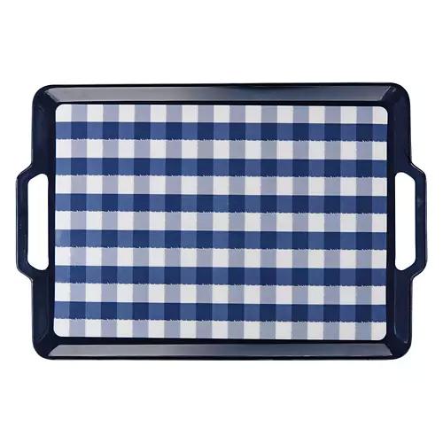 Melamine Grill Platter - Gingham