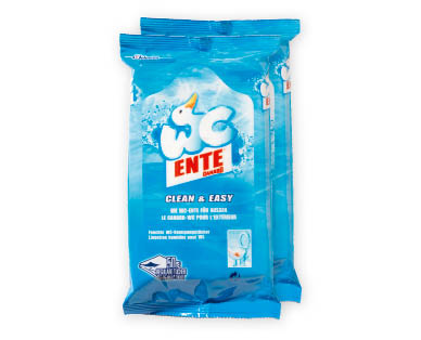 Lingettes de nettoyage humides pour WC WC ENTE(R)