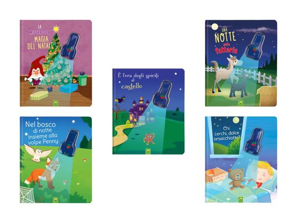 Libro illustrato con torcia UV