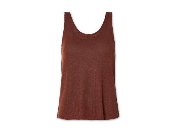 Damen Feinstrick-Tanktop