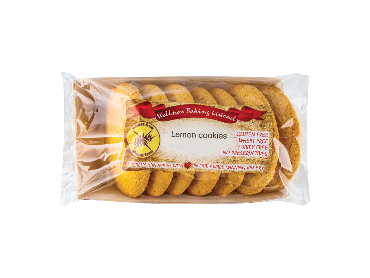 WELLNESS BAKING LISTOWEL Gluten-Free Cookies