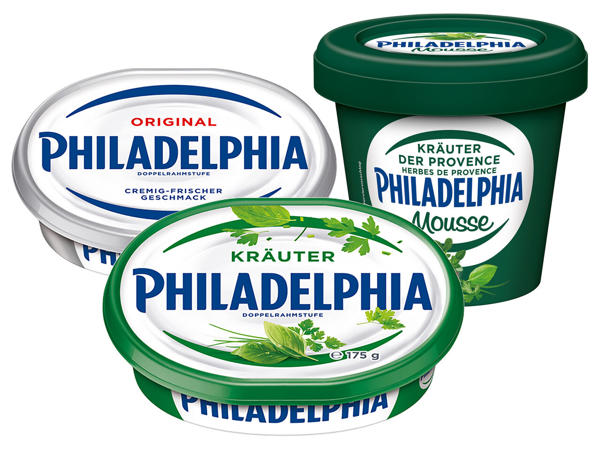 PHILADELPHIA Frischkäse oder Mousse