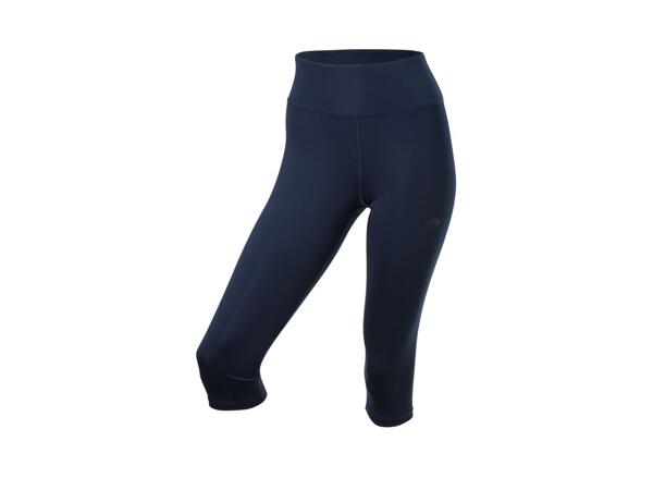 Ladies' cropped sports leggings