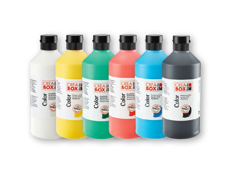 Marabu Creabox Assorted Acrylic Paints