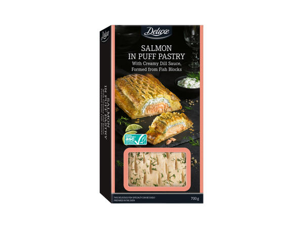 Salmon in Puff Pastry