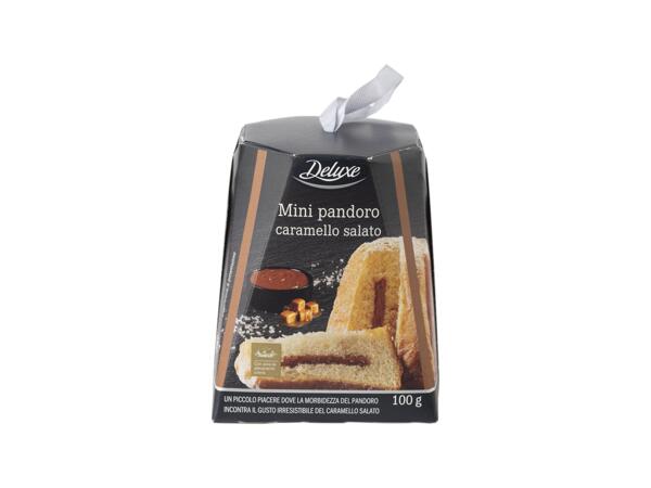 Mini Pandoro with Salted Caramel Filling