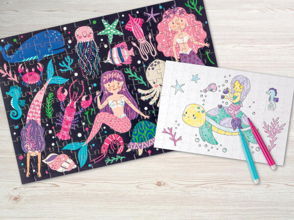 Colouring Jigsaw Puzzle