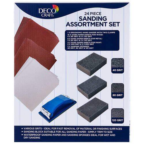 Premium Sanding Assortment 24pc