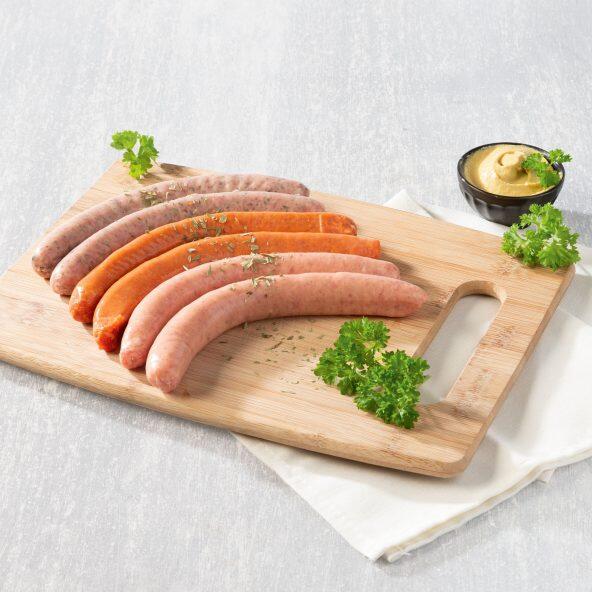 Mélange de chipolatas, 6 pcs