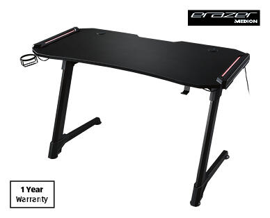 Gaming Desk with LED Light