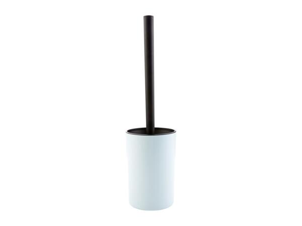 Livarno Home Toilet Brush Set - White