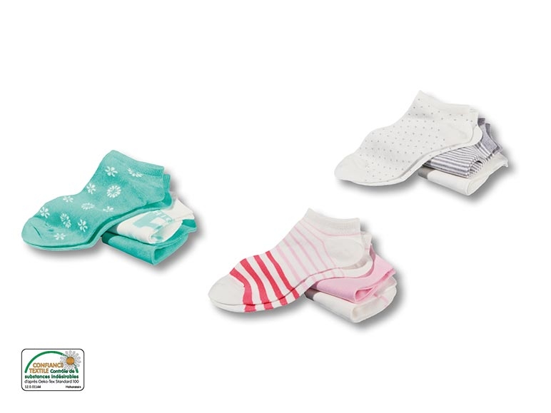 Socquettes, 3 paires