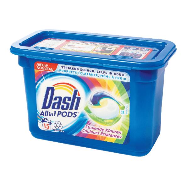 DASH(R) 				All-in-one pods, 15 pcs