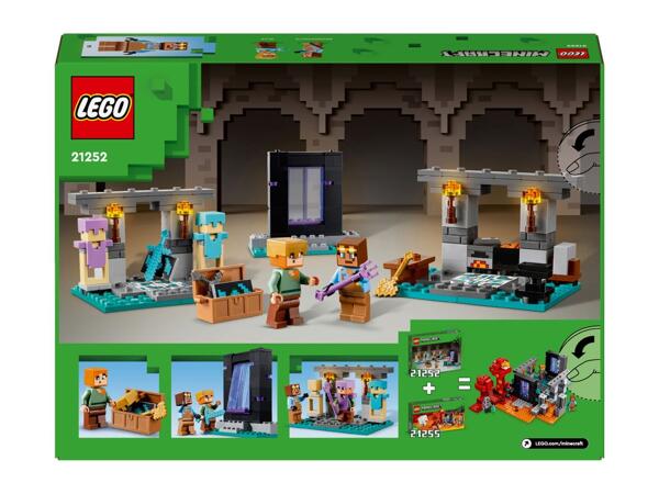 Lego(R) The Armoury Minecraft Set - 203 Pieces