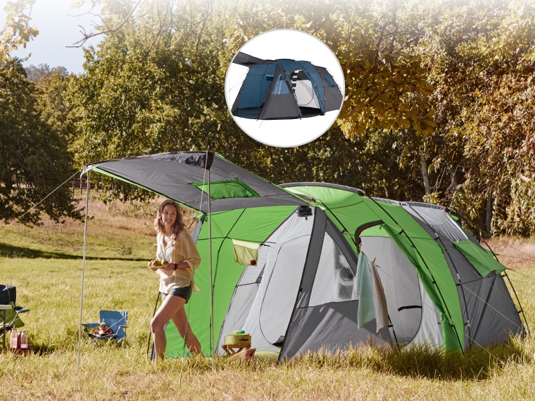 CRIVIT(R) 4-Man Tent 500 x 300 x 195cm