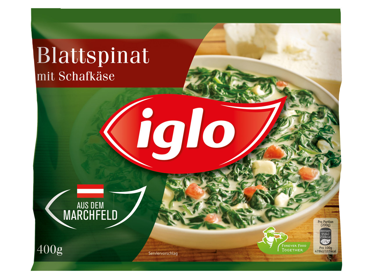 IGLO Blattspinat