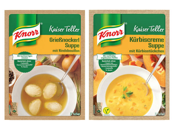 Knorr Kaiser Teller Suppe