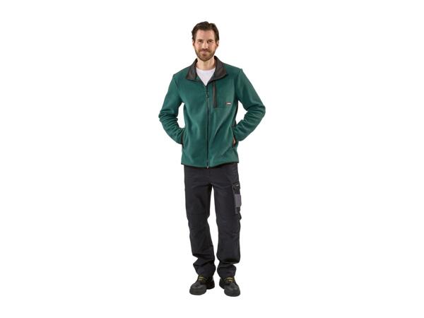 Parkside Men's Faux Sheepskin Jacket - Green