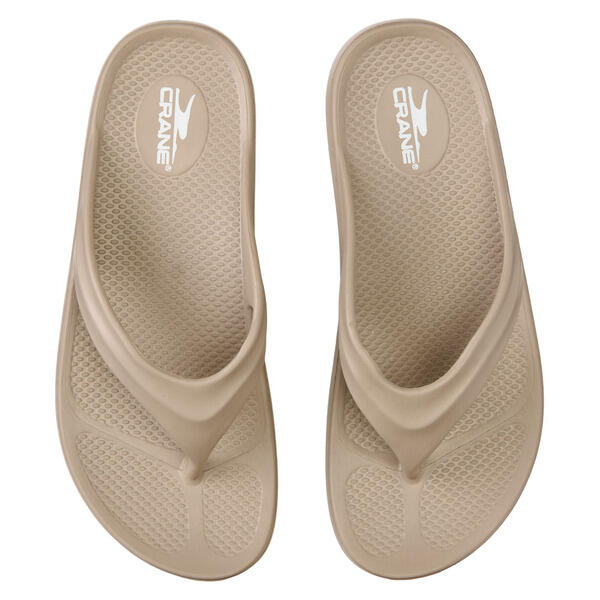 Crane Ladies Beige EVA Comfort Sandal - 7