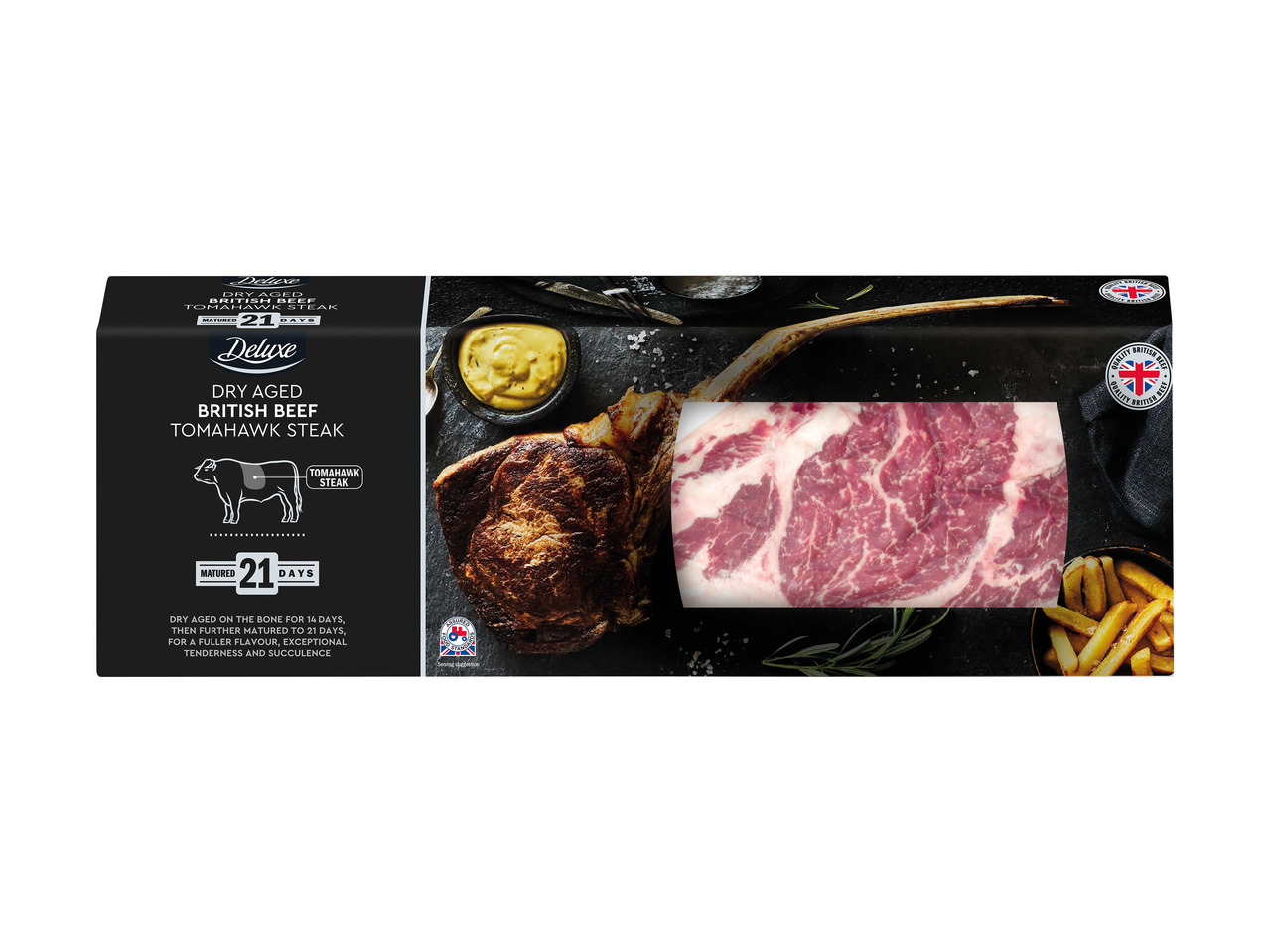 Deluxe Dry-Aged British Beef Tomahawk Steak1
