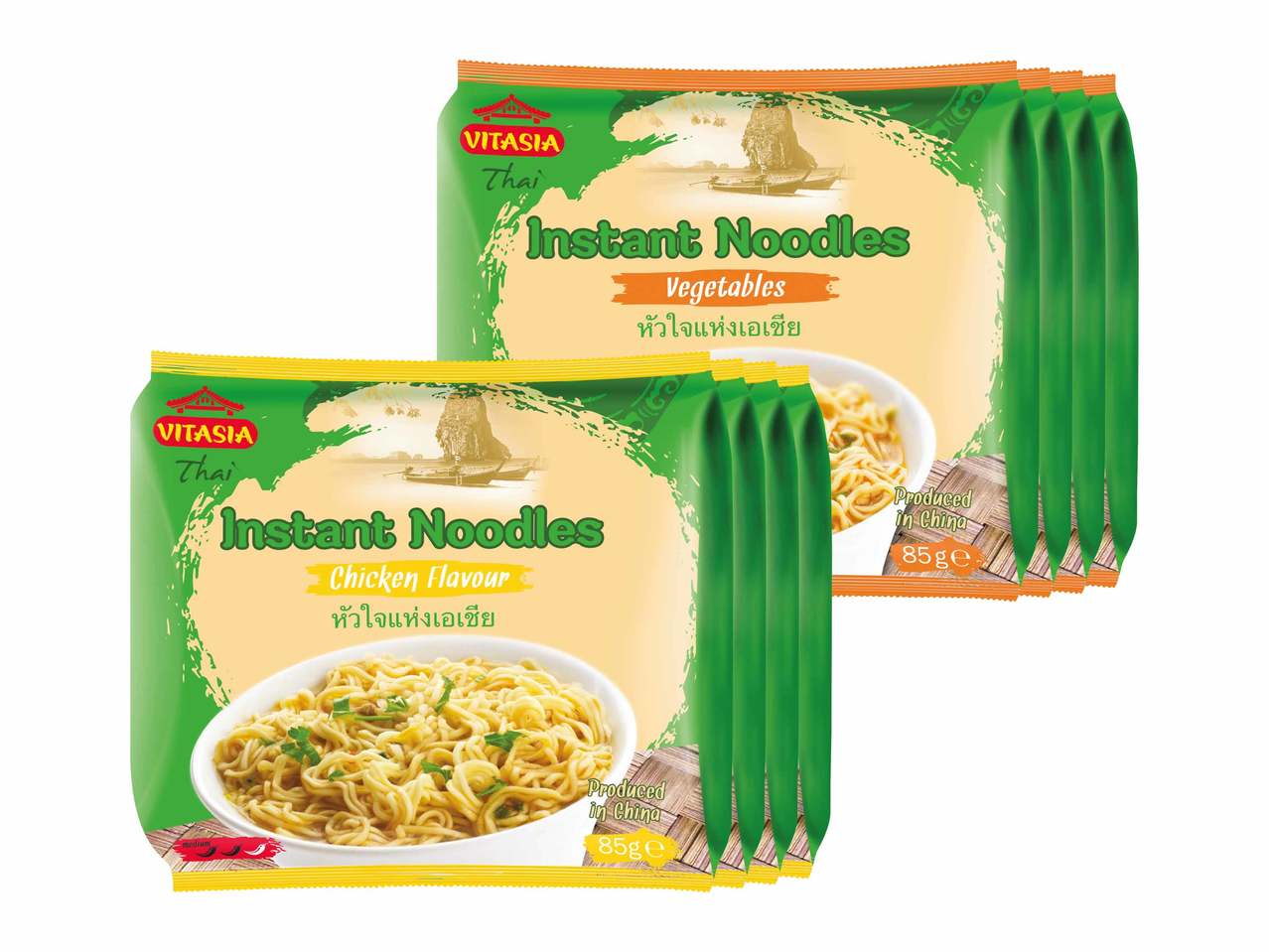 Nouilles thaï instantanées