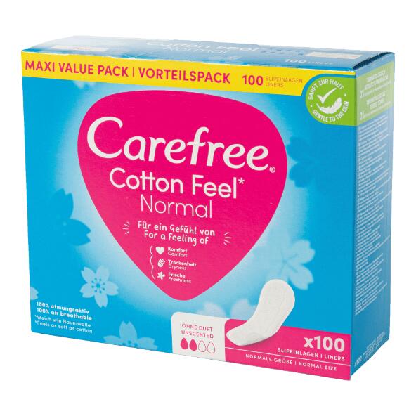 CAREFREE(R) 				Slipeinlagen, 100 St.