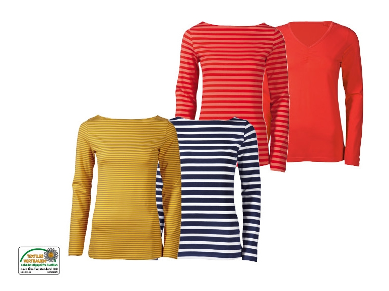 Langarmshirts, 2er