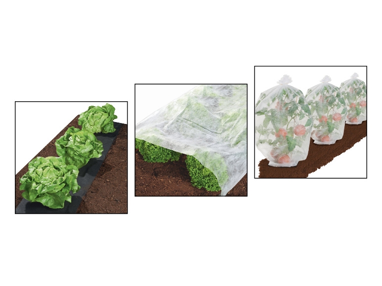 Feutre de paillage non tissé contre les mauvaises herbes/ pour le jardin/ pour les tomates