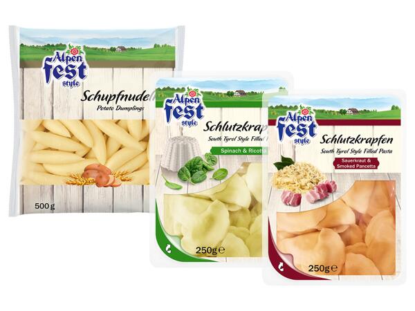 Färsk pasta/ Färsk fylld pasta