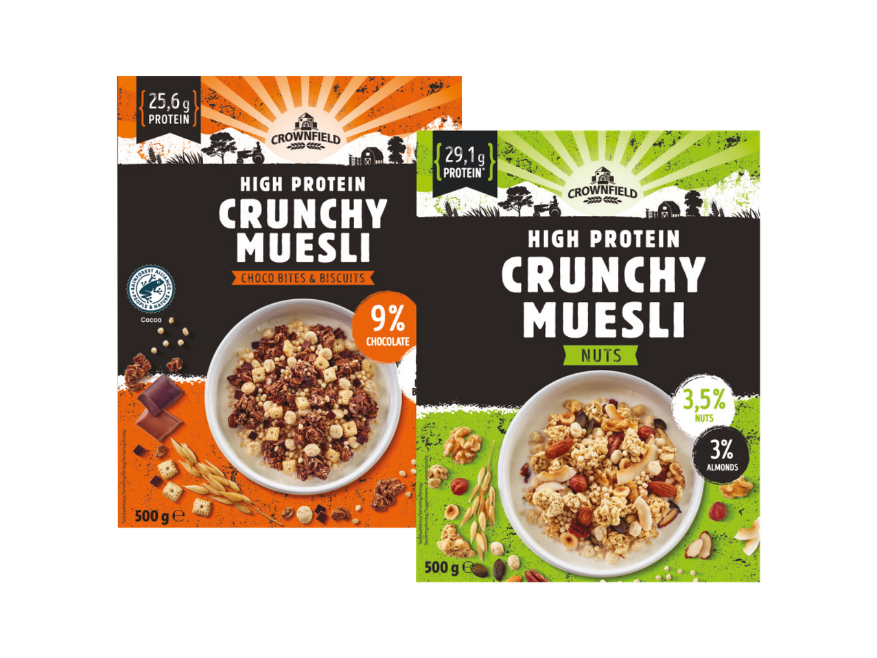Protein crunchy müsli