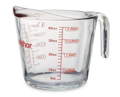 1 Litre Glass Measuring Jug