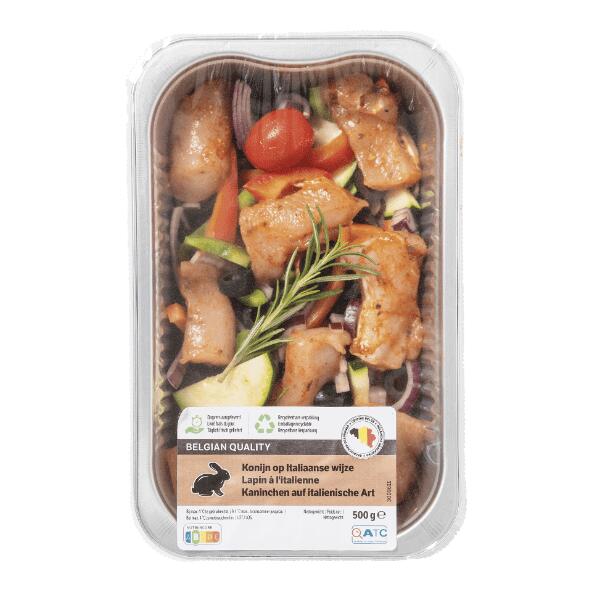 Kaninchen nach italienischer Art