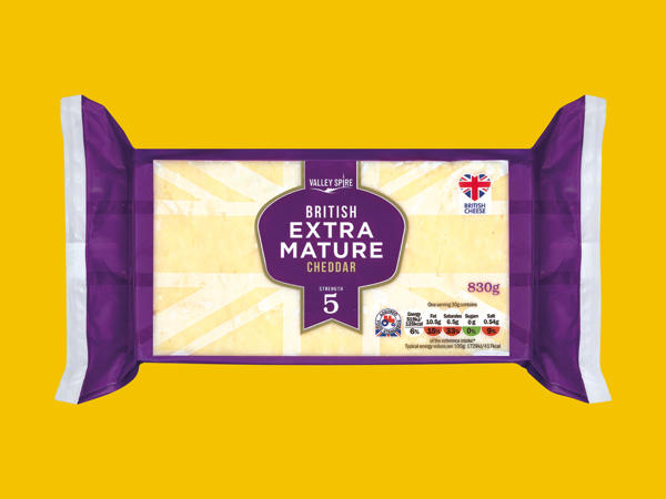 Valley Spire Extra Mature Cheddar