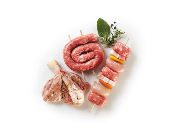 Mixed Pork and Chicken Grill