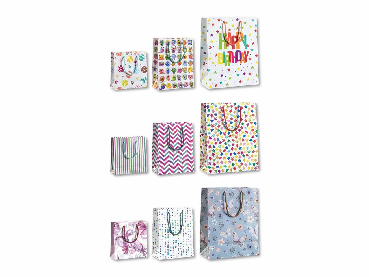 Pochettes cadeaux, 3 pièces