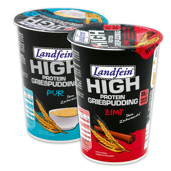 High Protein Grießpudding