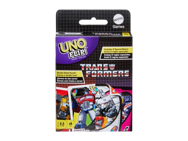 UNO Flip! Transformers Card Game