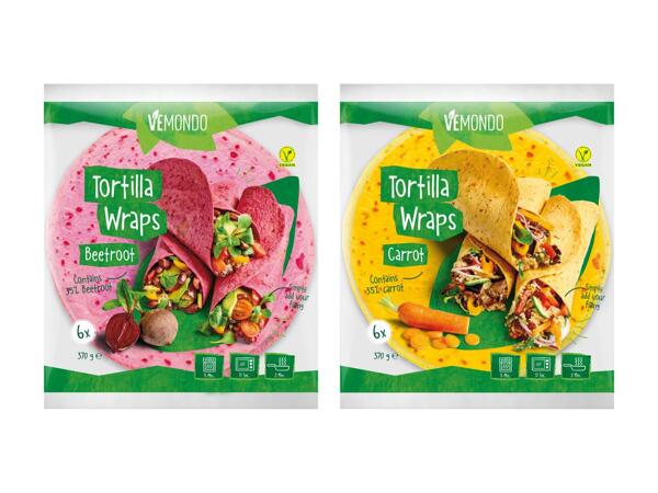 Wraps de légumes